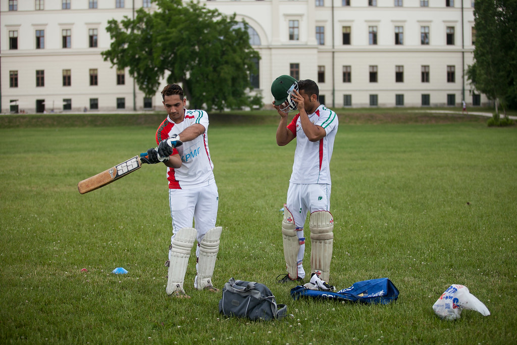 UNHCR krikettbemutató