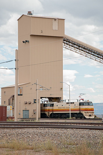 ge e60c2 dpr1 dpr deseretpower coal train railroad railway juicejacks catenary