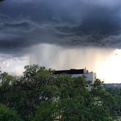 A few years ago when I lived at another tallahassee address I took this photo of a tropical rainy season oncoming storm. Awesome, eh?