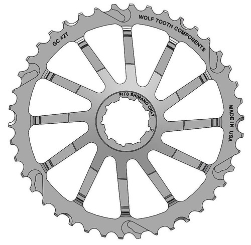 WOLF TOOTH 42t gc cog for shimano
