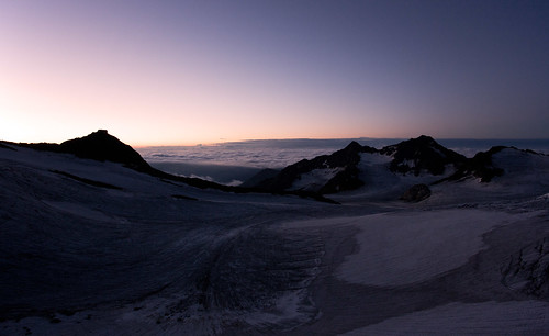 stubai stubital alps austria austrianalps tyrol botzel glacier snow ice sunrise übeltalferner pink purple