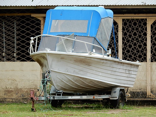 vanuatu espiritusanto workshop boat trailer canopy
