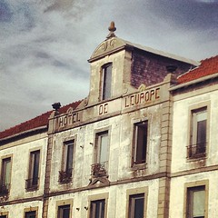 The Hôtel de l'Europe has seen better days.