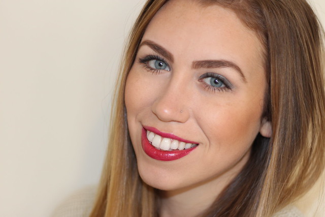 Living After Midnite: Makeup Monday: Glossy Red Lips