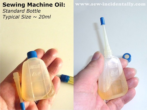 02 - Sewing Machine Oil - Standard, Small Size Bottle (20ml)