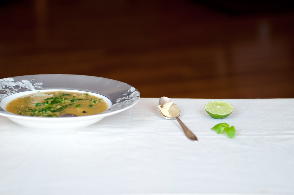 Nettle and Red Lentil Soup