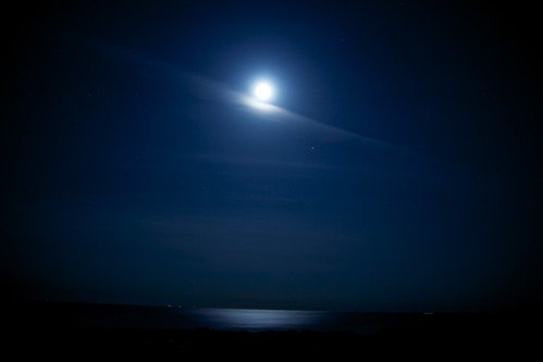 light sea cloud moon japan landscape spring moonlight seashore jogashima