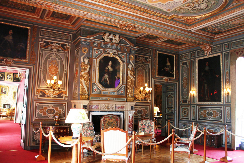 Una de las salas del castillo de Cheverny, en el país del Loira. Autor, B.roveran