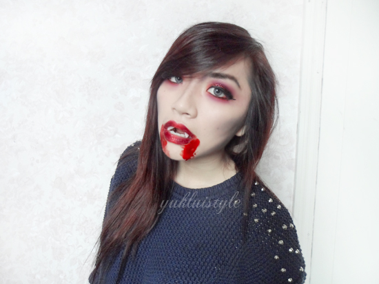 halloween vampire makeup
