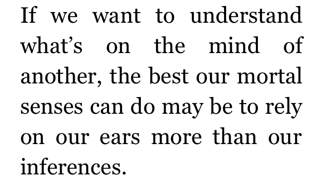 quote from Mindwise by Nicholas Epley