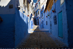Colorful Alley at Chefchaouen
