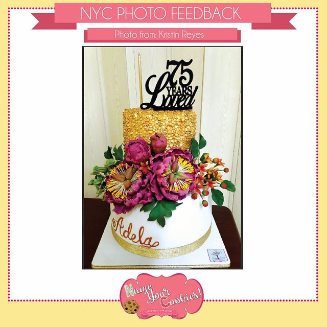 Cake by Kristine Reyes of Sofia's Sweets Bakery