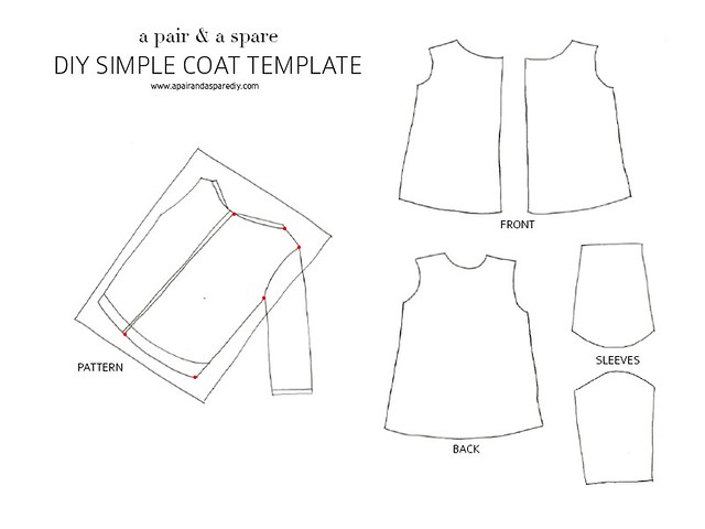 Make a simple coat with Geneva Vanderzeil of a pair and a spare apairandasparediy.com
