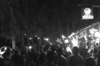 Boracay - Evening crowd