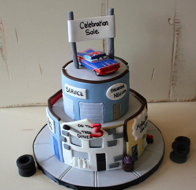 Birthday Cake by Melissa L'Abbe Cake Design