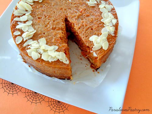 Pumpkin Spice Pie with Almond Crust