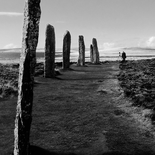 bw orkney photographer view tripod squareformat stonecircle theringofbrodgar