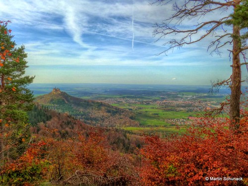 autumn panorama castle fall herbst hdr burg hohenzollern