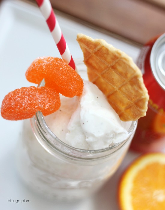 Hi Sugarplum | Orange Creamsicle Float Party