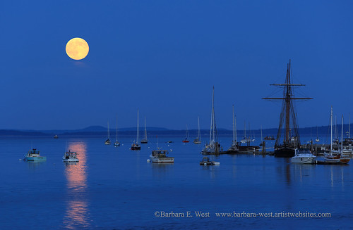 July 12 Super Moon in Maine