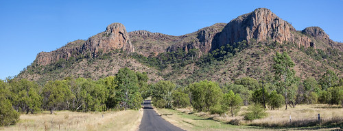 panorama composite scenery australia queensland springsure mtzamia