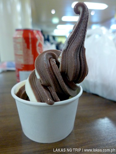 Chocolate Vanilla Mix Ice Cream at MV Logos Hope