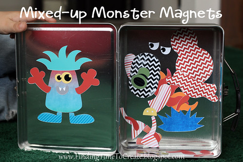 Mixed-up Monster Magnets by Kelly Wayment