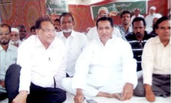 Muslim Reservation Front Maharashtra on hunger strike in Aurangabad seeking 15% reservation.