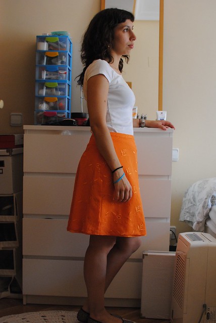 Orange Skirt