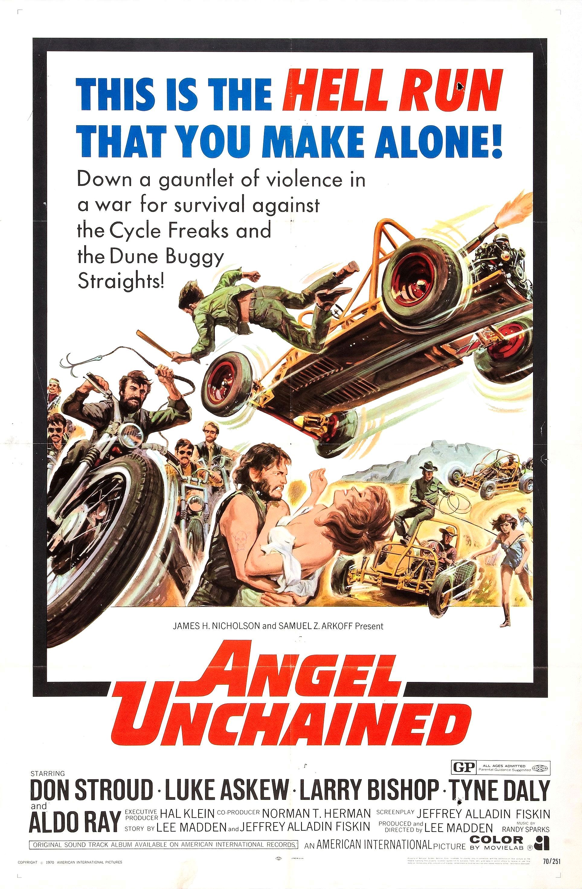 Angel Unchained (aka Hell’s Angels Unchained) (1970)
