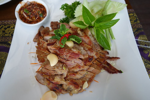 Grilled Pork with Garlic & Royal Thai Sauce