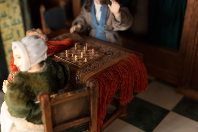 Cornelis De Man Chess Players Roombox