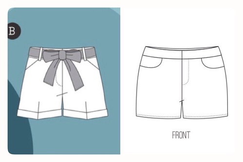 Shorts patterns