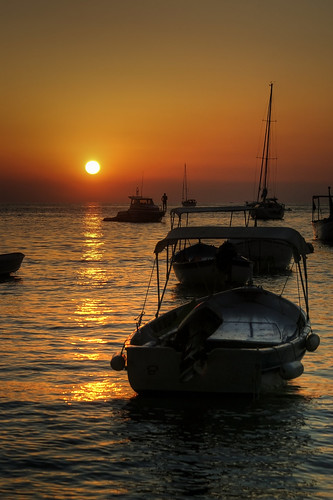 sunset sea panorama sun seascape boats italia tramonto mare liguria barche sole soe levanto laspezia bestcapturesaoi vincega mygearandme