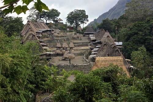 Bena, a traditional Ngada village