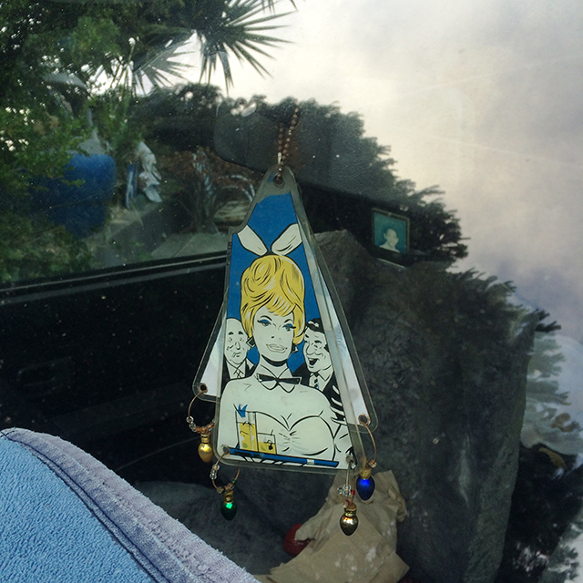 playboy bunny car decoration