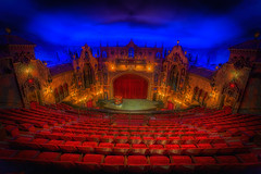 Tampa Theatre from the Cheap Seats Merge Glow