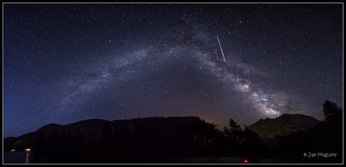 california panorama stars unitedstates silverlake meteor junelake milkyway shootingstar easternsierra meteorshower perseid perseids canonef14mmf28liiusm canon5dmarkiii