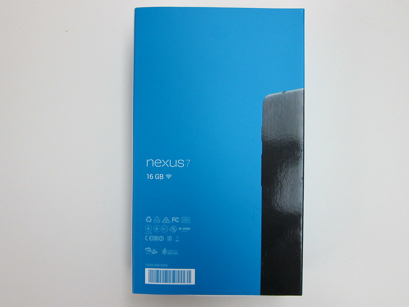 Nexus 7 (2013) - Box Back