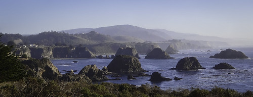 ocean california sea panorama mist northerncalifornia landscape coast rocks pacific panoramic mendocino