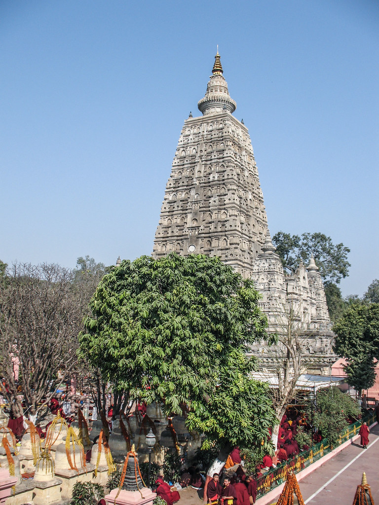 at Mahabodhi Temple