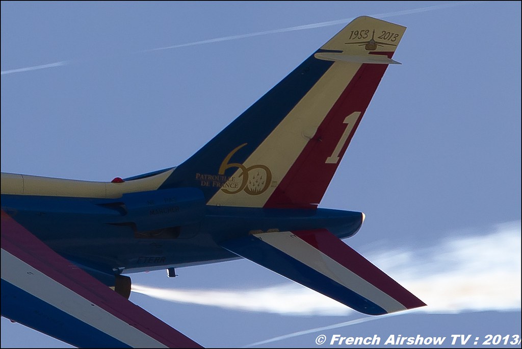 Patrouille de France: 60 ans, Salon BA-701,Meeting Aerien 2013
