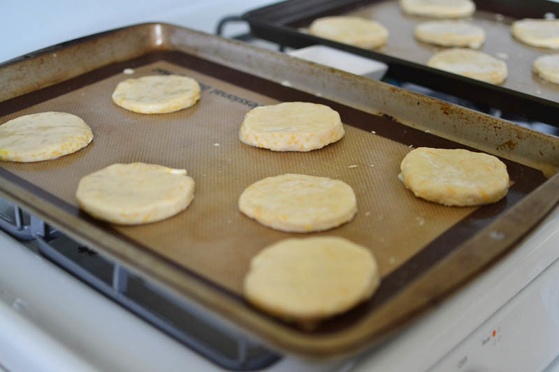 Buttermilk Cheddar Cheese Biscuits via LittleFerraroKitchen.com