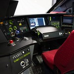 Simulateur TGV POS sur vérins
