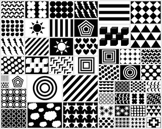 Black & White & Red Patterns for Your Newborn (Free Printable ...