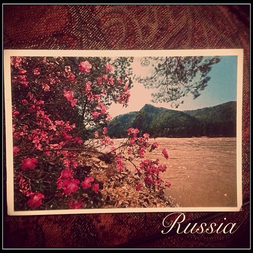 russia postcard postcrossing instagram ifttt