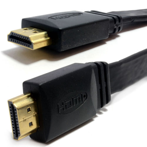 Câble HDMI-Ethernet plat 3 mètres