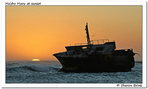africa sunset landscape southafrica shipwreck overberg southernmost agulhas meishomaru