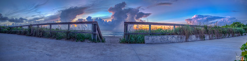 morning storm beach clouds sunrise colorful florida cloudy stormy panoramic boardwalk sunrays hdr lakeworth topazlabssoftware topazplugins