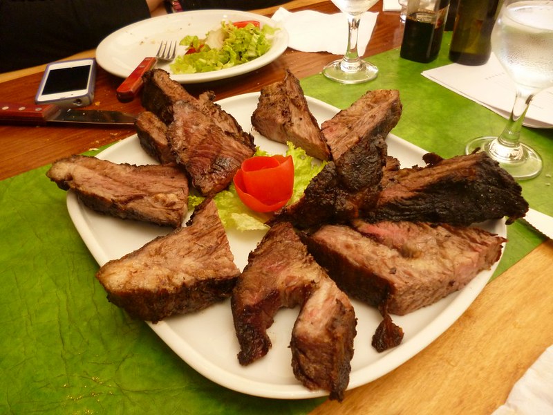 I dreamt about this plate of asado once. It was beautiful.